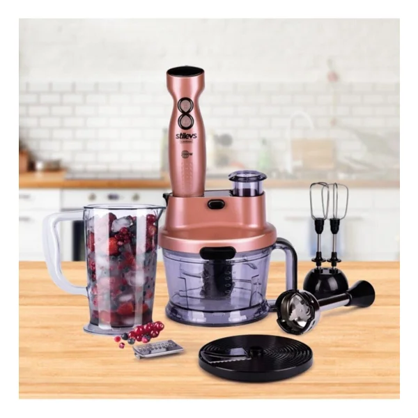 Stilevs Limitless Rose 2000 W Blender Seti - Görsel 3