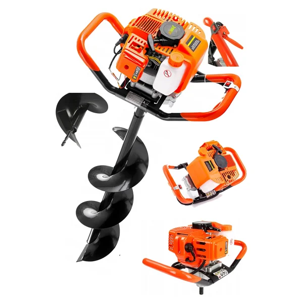 Stilmax STEA990 9900X 20 cm 9.9 Hp Benzinli Toprak Burgu Makinesi - Görsel 5