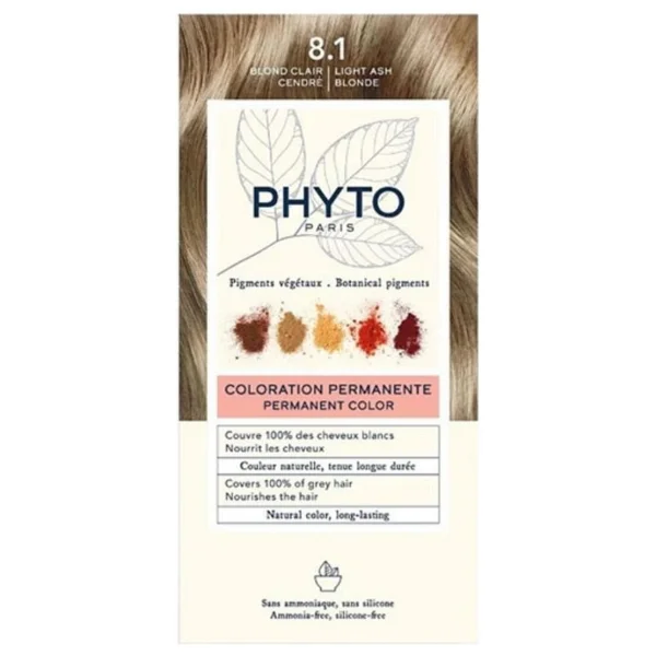 Phyto Color Kit 8.1 Küllü Sarı Saç Boyası - Görsel 6