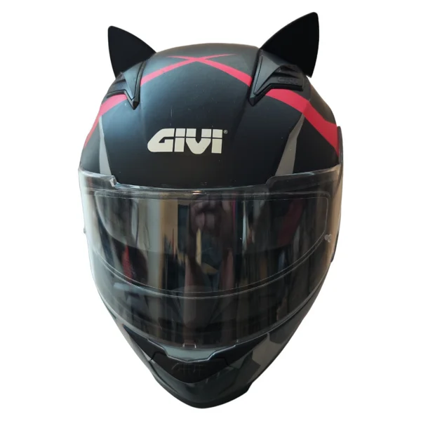 3dfabrick Kask süsü -Kedi kulağı siyah - Görsel 2