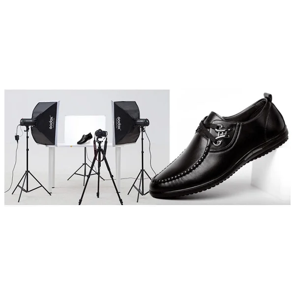 Godox E250 III 3'lü Stüdyo Paraflaş Softbox Kit - Görsel 2