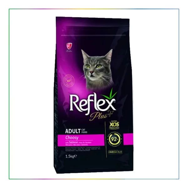 Reflex Plus Choosy Somonlu 1.5 kg Yetişkin Kedi Maması - Görsel 8