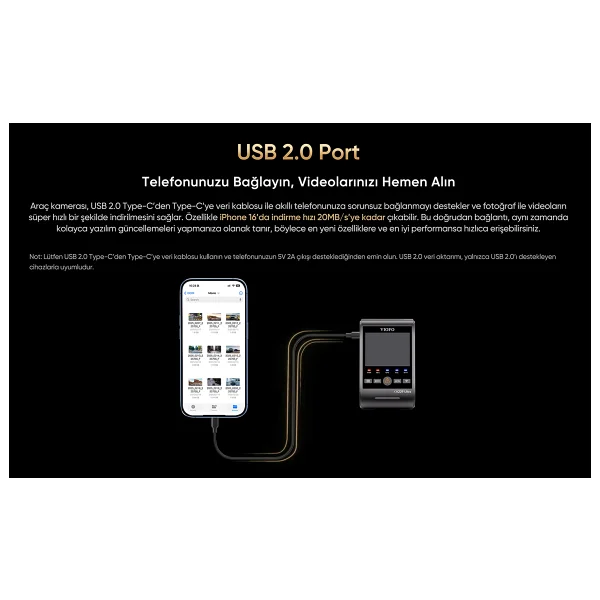 Viofo A229 Ultra Ön ve Arka Araç Kamerası - Görsel 9