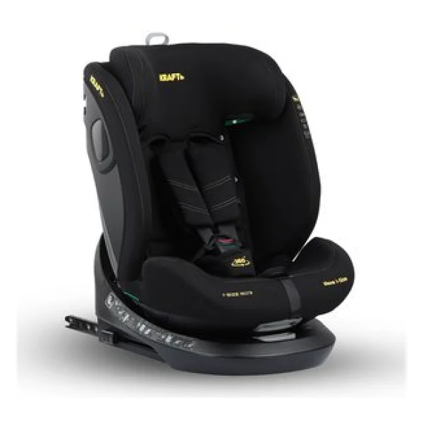 Kraft Move I-Size Siyah-Sarı 0-36 kg Oto Koltuğu - Görsel 4