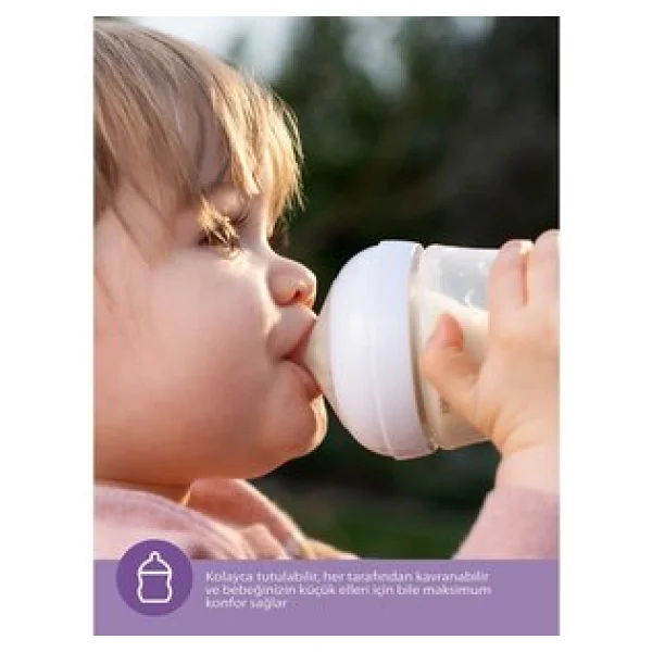 Philips Avent SCY906/01 Natural Response PP 330 ml Biberon - Görsel 3
