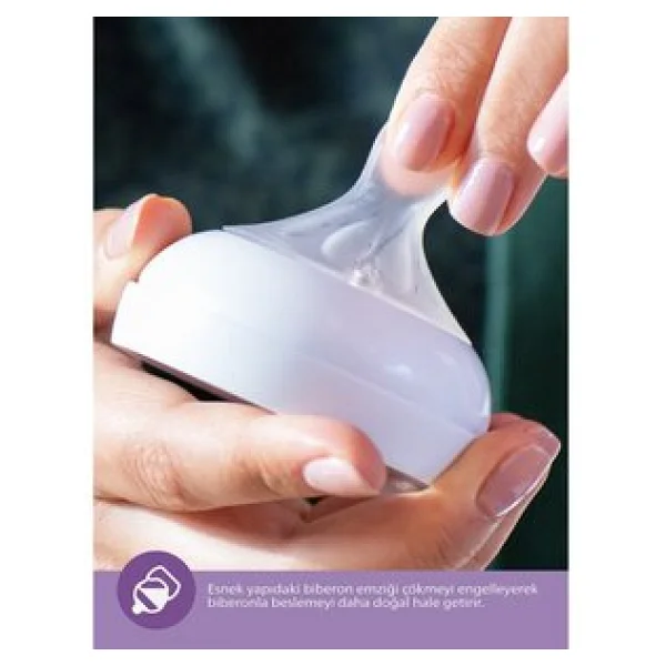 Philips Avent SCY906/01 Natural Response PP 330 ml Biberon - Görsel 5