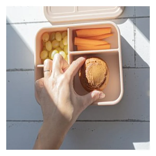 OİOİ Bento Bej 1300 ml Bölmeli Beslenme Kutusu - Görsel 3