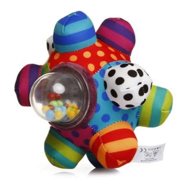 Sozzy Toys Çıngıraklı Renkli Topum SZY222 - Görsel 2