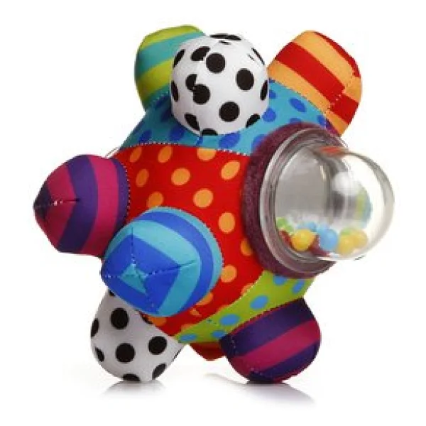Sozzy Toys Çıngıraklı Renkli Topum SZY222 - Görsel 3