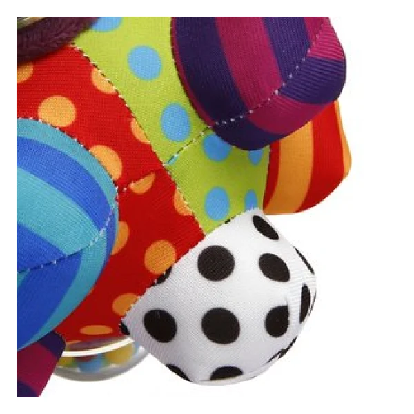 Sozzy Toys Çıngıraklı Renkli Topum SZY222 - Görsel 5