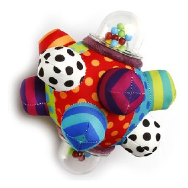 Sozzy Toys Çıngıraklı Renkli Topum SZY222 - Görsel 7