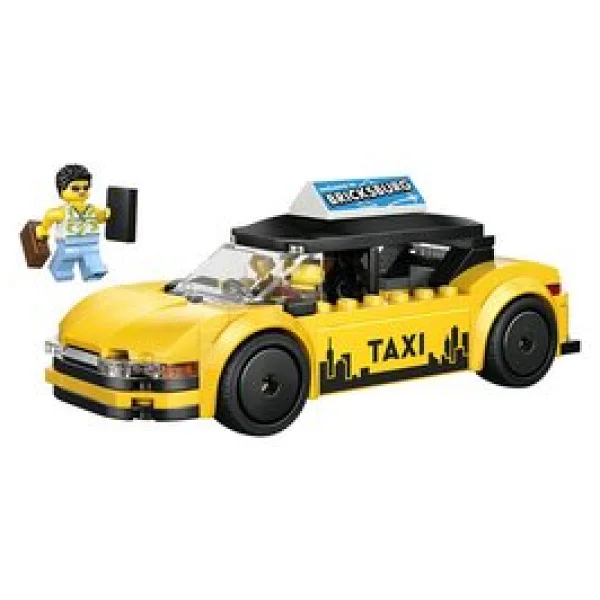 Lego 60487 City Sarı Taksi - Görsel 2
