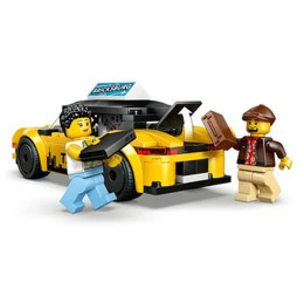 Lego 60487 City Sarı Taksi - Görsel 7
