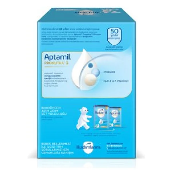 Aptamil 3 Devam Sütü 1000 gr - Görsel 5