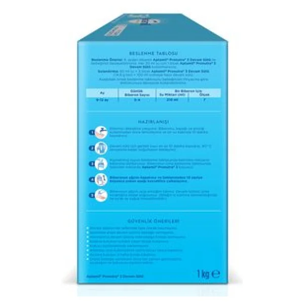 Aptamil 3 Devam Sütü 1000 gr - Görsel 6