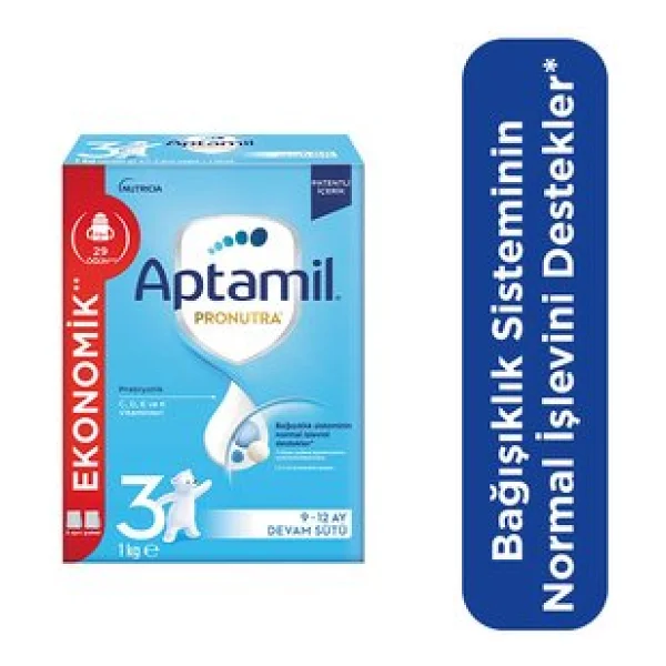 Aptamil 3 Devam Sütü 1000 gr - Görsel 8