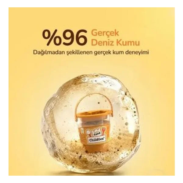 ChildGen Doğal Kinetik Kum 500 gr - Görsel 7