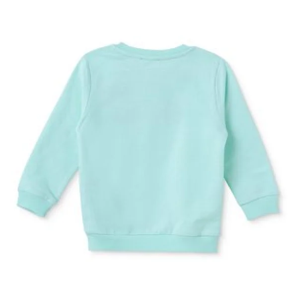 HelloBaby Kız Bebek Sweatshirt Çiçek Baskılı Bisiklet Yaka Uzun Kol 3-4 Yaş - Görsel 2