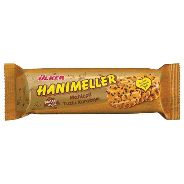 Ülker Hanımeller Mahlepli Tuzlu Kurabiye 81 gr - Görsel 2