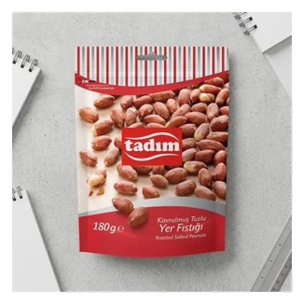 Tadım Tuzlu Kavrulmuş Yer Fıstığı 180 gr - Görsel 3