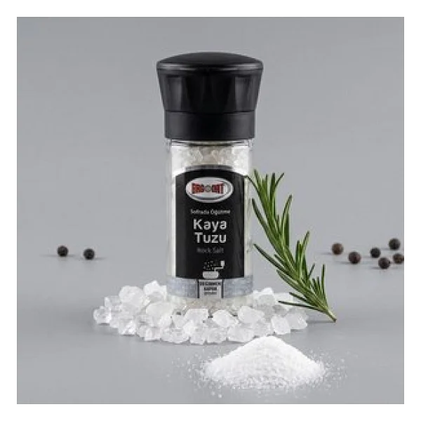 Bağdat Değirmen Kapak 115 gr Sofrada Öğütme Kaya Tuzu - Görsel 2