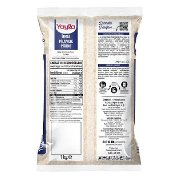 Yayla Pilavlık Pirinç 1 Kg - Görsel 2