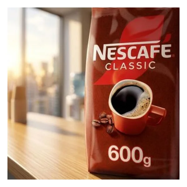 Nescafe Classic Granül Kahve 600 gr Eko Paket - Görsel 6