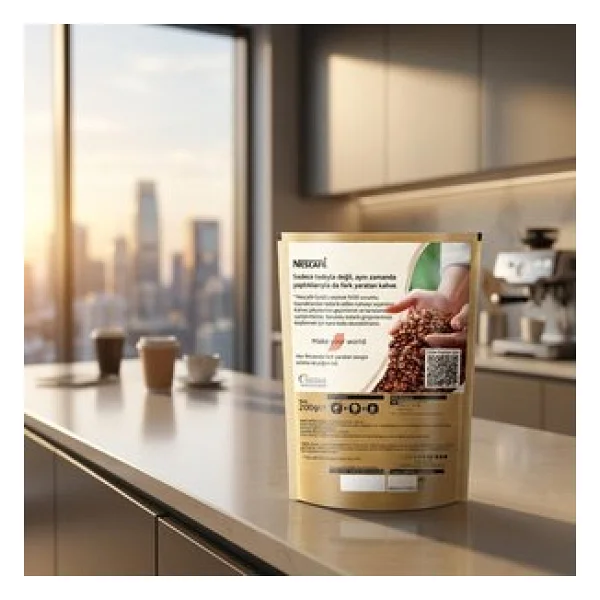 Nescafe Gold Granül Kahve 200 gr Eko Paket - Görsel 2