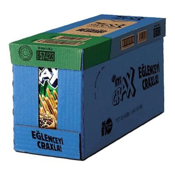 Eti Crax 50 gr 20'li Paket Baharatlı Çubuk Kraker - Görsel 3