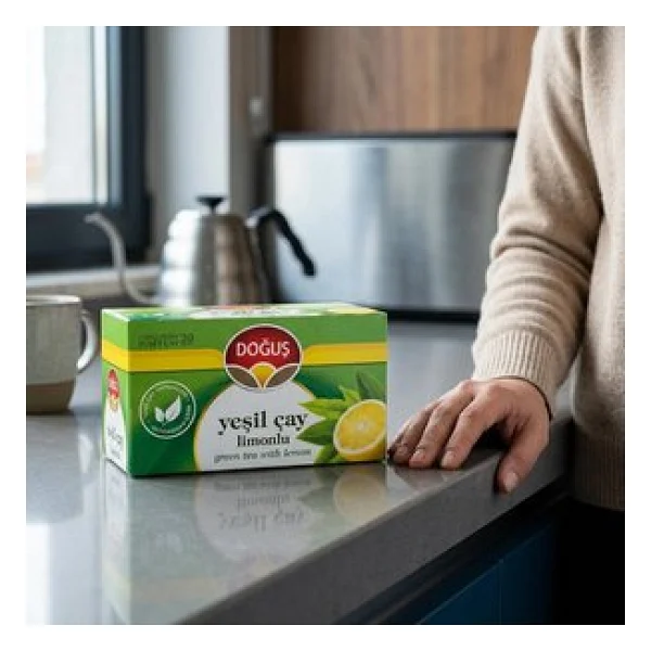 Doğuş Limonlu Yeşil Çay 20'li - Görsel 4