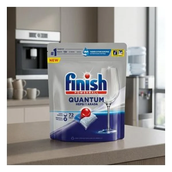 Finish Quantum Bulaşık Makinesi Tableti 72'li - Görsel 4