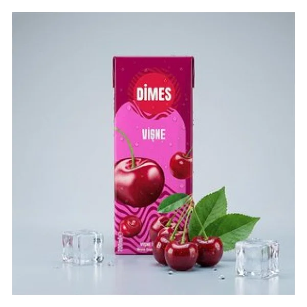 Dimes Vişne Meyve Suyu 27x200 ml - Görsel 6
