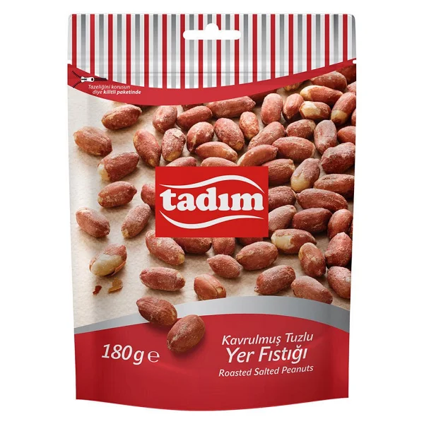 Tadım Tuzlu Kavrulmuş Yer Fıstığı 180 gr - Görsel 6