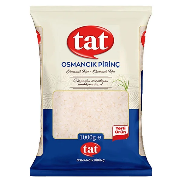 Tat Bakliyat 1 kg Osmancık Pirinç - Görsel 4