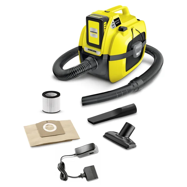Karcher WD 1 18 V Bataryalı Islak Kuru Süpürge - Görsel 4