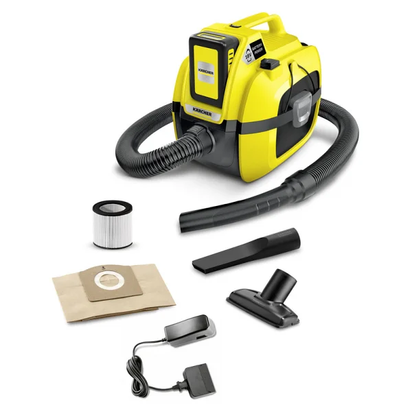 Karcher WD 1 18 V Bataryalı Islak Kuru Süpürge - Görsel 5