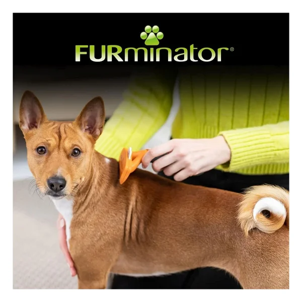 Furminator Köpek Tarağı Uzun Tüylü Orta Irk M - Görsel 7