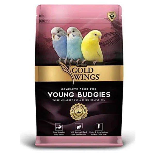 Gold Wings Premium 1 kg Yavru Muhabbet Kuşu Yemi - Görsel 7