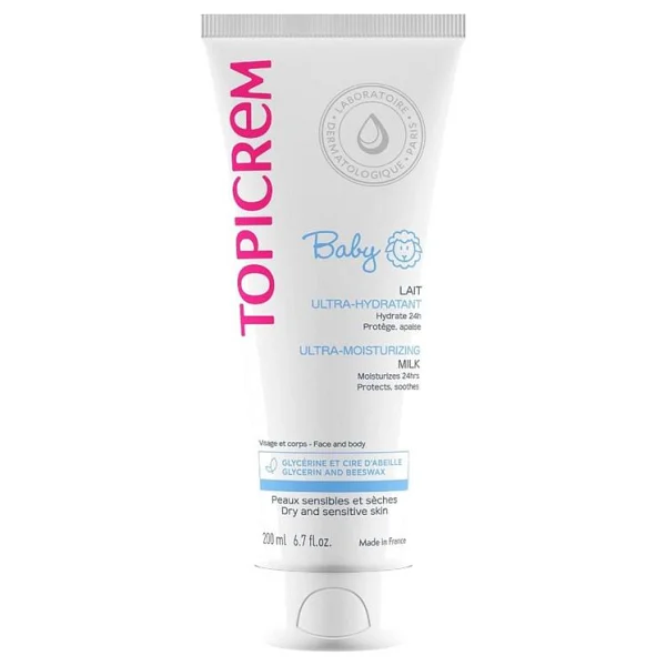 Topicrem My First Ultra Moisturizing Milk 200 ml Bebek Nemlendirici - Görsel 2