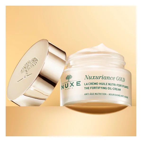 Nuxe Nuxuriance Gold Oil Cream Gündüz Kremi 50 ml - Görsel 5