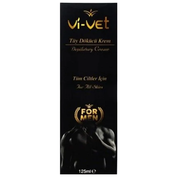 Vi-Vet Tüy Dökücü Krem Erkekler için 125 ml - Görsel 4