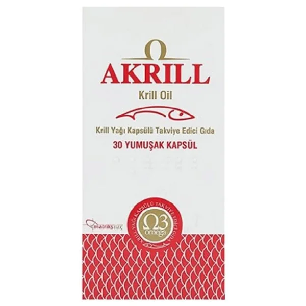 Akrill Krill Oil 30 Kapsül - Görsel 6