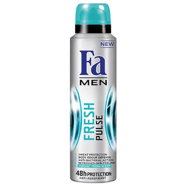 Fa Men Fresh Pulse 150 ml Erkek Deodorant - Görsel 2