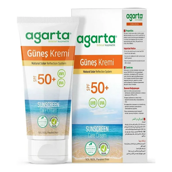 Agarta Doğal 100 ml 50 Faktör Güneş Kremi - Görsel 2
