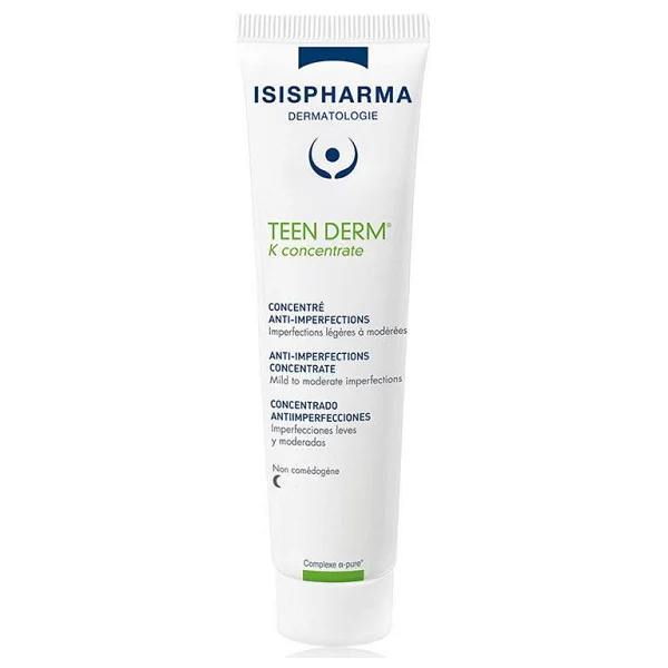 Isispharma Teen Derm K Konsantre Kusursuzlaştırıcı Krem 30 ml - Görsel 5