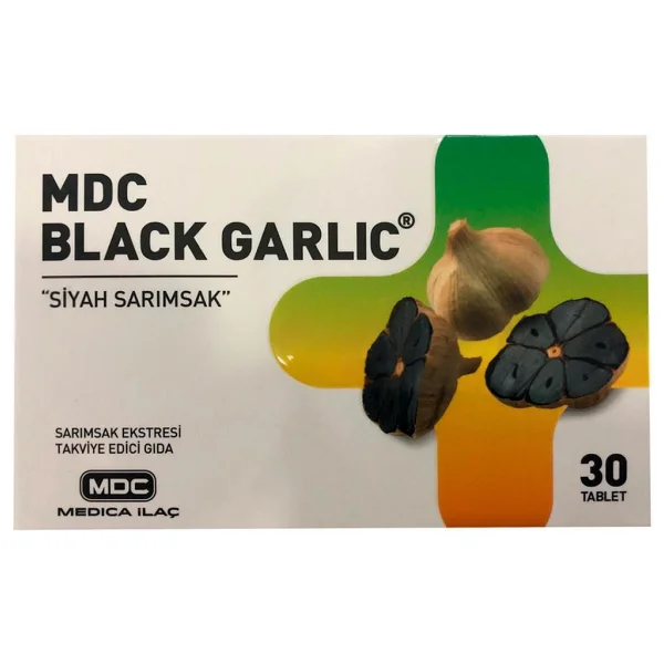 MDC Black Garlic Sarımsak Ekstresi 750 mg 30 Tablet - Görsel 3