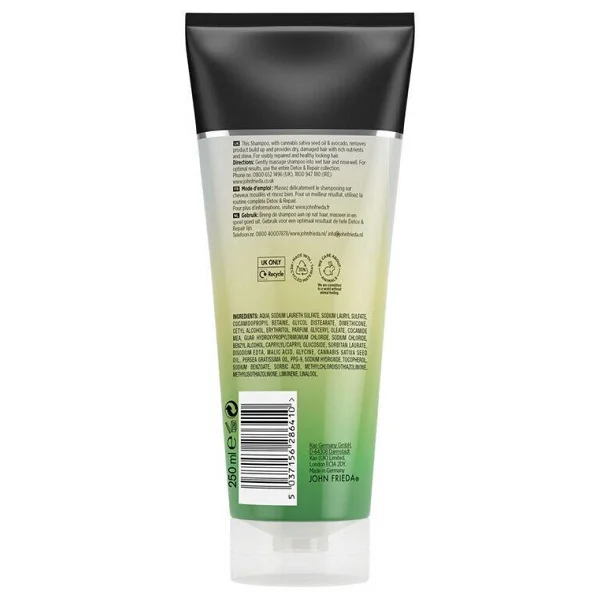 John Frieda Detox & Repair Onarıcı Şampuan 250 ml - Görsel 5