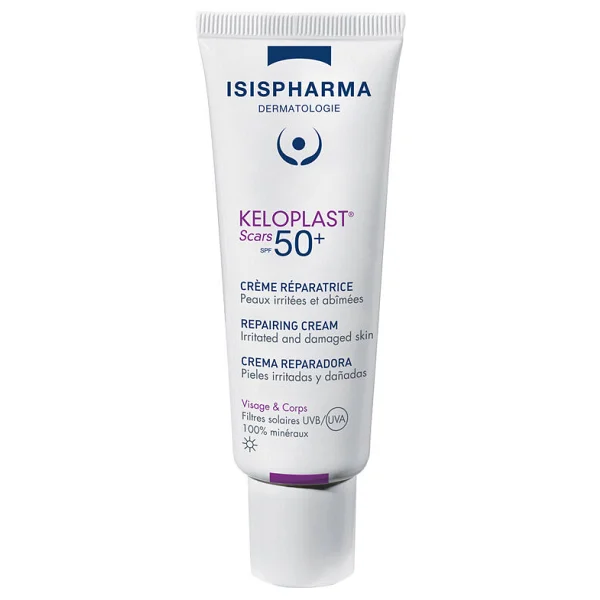 Isispharma Keloplast Scars Cream Spf 50+ 40 ml Yüksek Güneş Koruyucu Filtreli Onarıcı Krem - Görsel 4