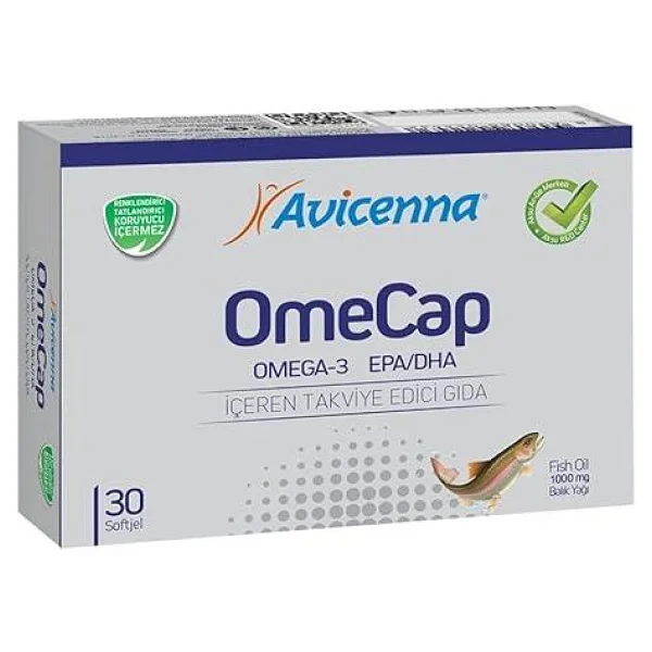 Avicenna Omecap Omega 3 30 Softjel - Görsel 4