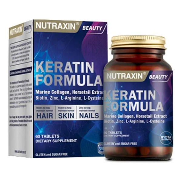 Nutraxin Keratin Formula 60 Tablet - Görsel 2